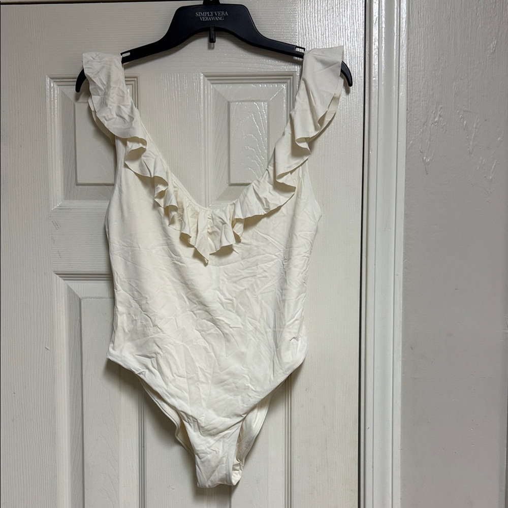 Eberjey Ruffle One Piece Low-Back Swimsuit - Picture 5 of 11